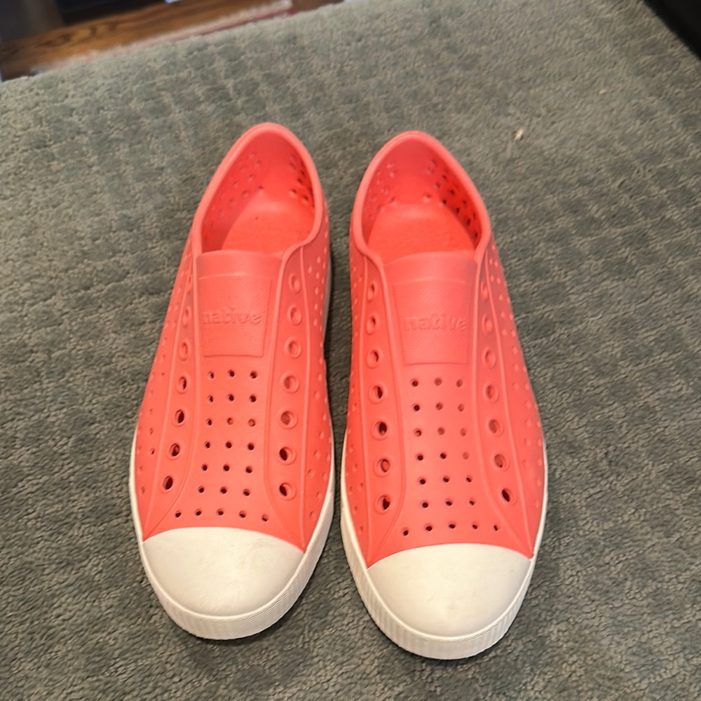 Native Women's Pink Slip-On Shoes